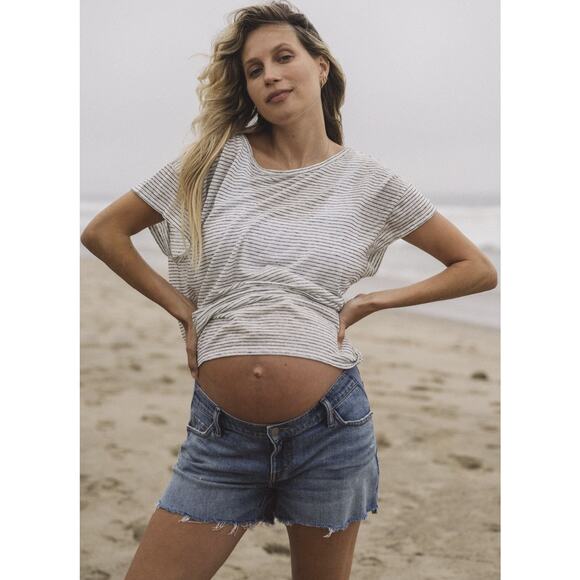 HATCH The Cut Off Maternity Shorts Size 27 - Picture 1 of 8
